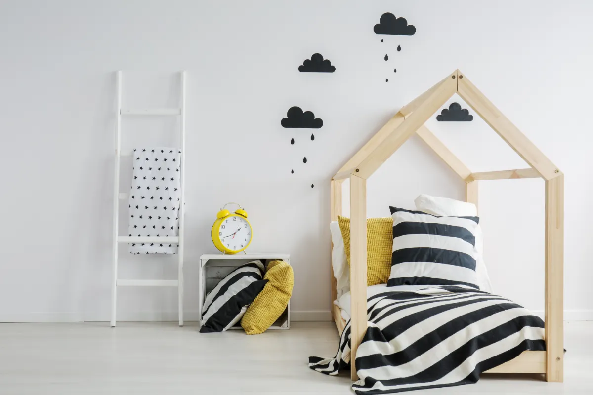 L'arte dei murales adesivi per ravvivare la camera dei tuoi bambini.