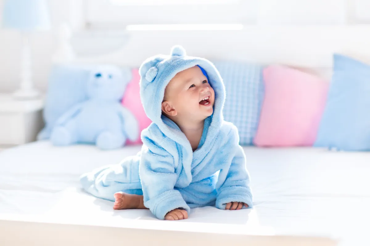 Creare uno spazio di gioco nella camera del bambino.