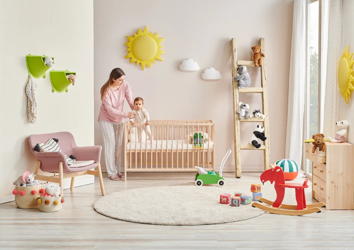 Come trasformare la camera da letto del bambino in una camera da bambino.